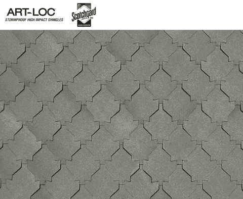 Crystal Gray Art-Loc Shingles color